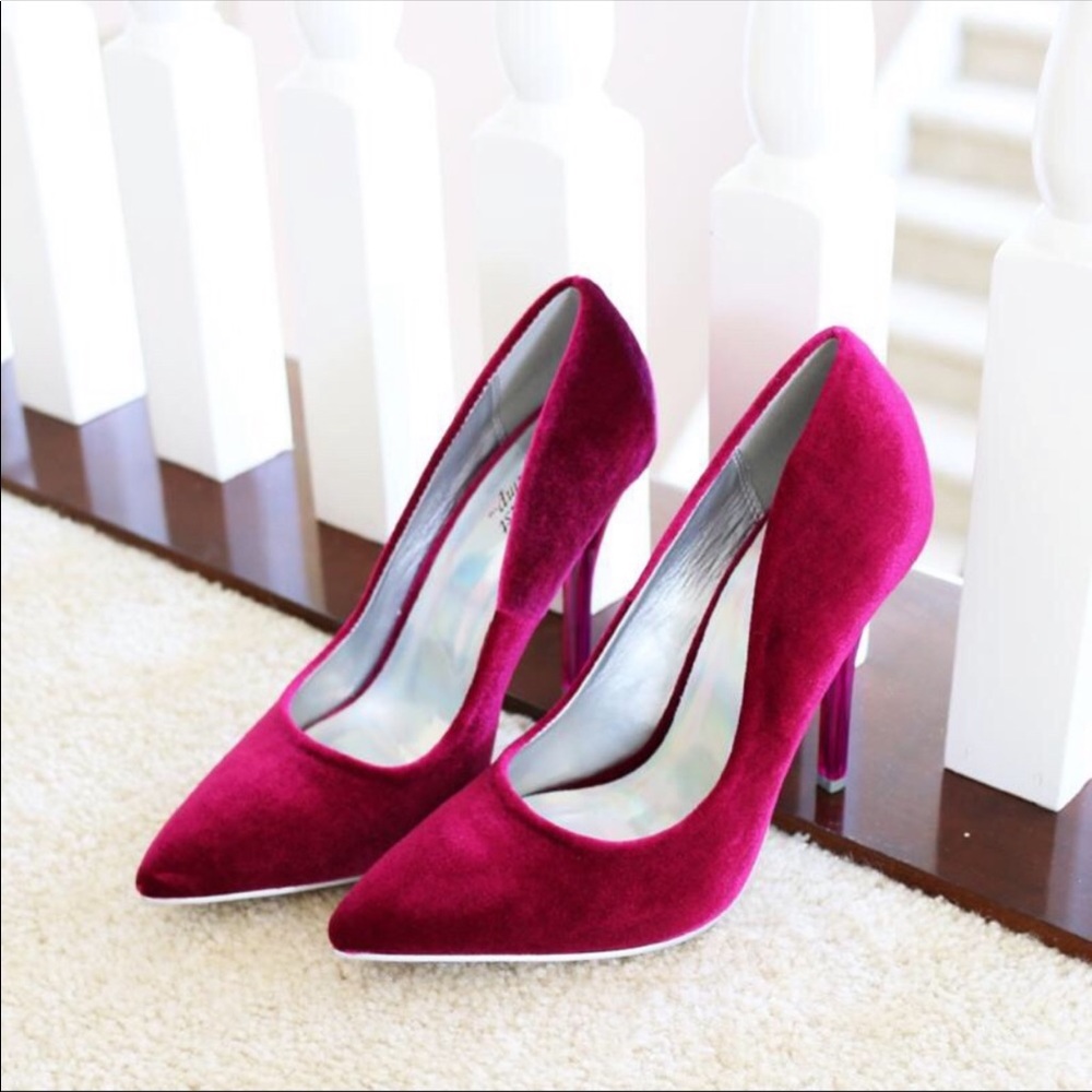 Magenta Stiletto Heels
